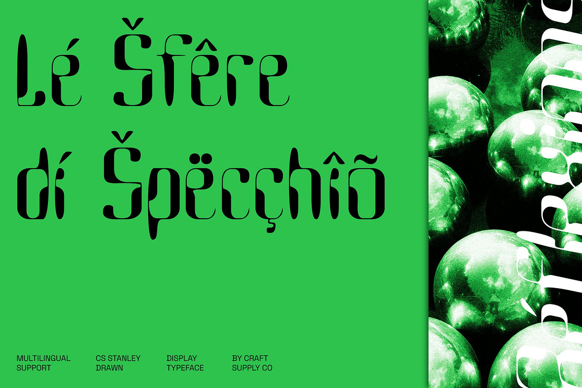 CS Stanley Drawn, a Sans Serif Font by Craft Supply Co. (Photo 7 of 8)