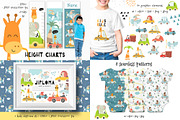 Big Kids Bundle Graphic & Patterns, an Animal Illustration by Nursery Art (Thumbnail 5 of 18)