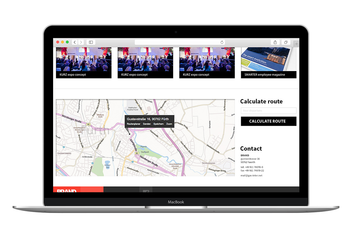 Portfolio website, a Websites & App Template by AndreasGalster (Photo 3 of 4)