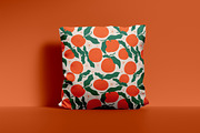 Orange Fruit Pattern, a Pattern Graphic by Neermana (Thumbnail 4 of 5)