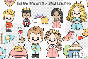 Prince And Princess Clipart