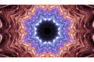 3D Colorful Kaleidoscopic