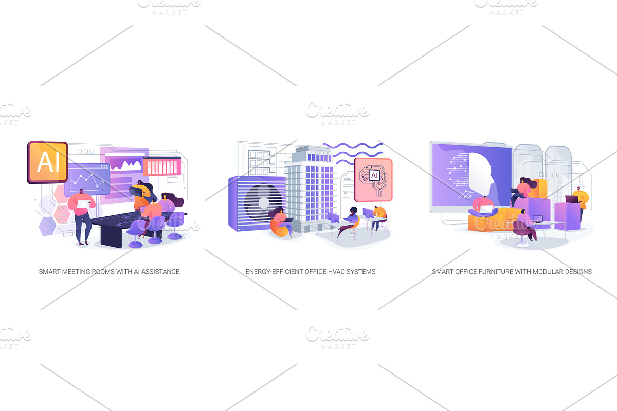 AI and Smart Tech Optimizing, a Technology Illustration by Visual Generation