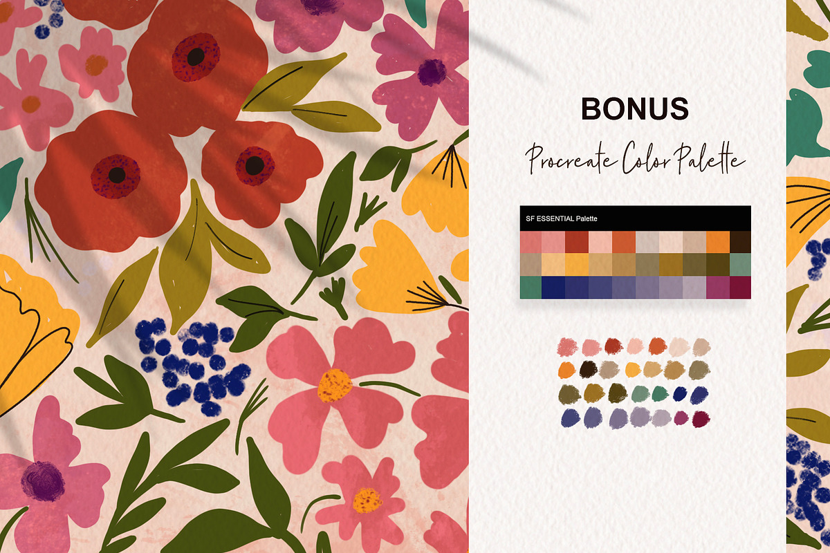 20 Essential Procreate Brushes, a Brush Add-On by Sweet Fig (Photo 7 of 10)