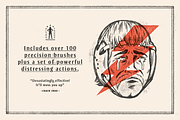 Distress Press For Photoshop, an Action Add-On by True Grit Texture Supply (Thumbnail 2 of 7)