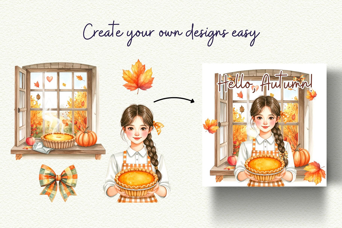 Cozy Fall Baking Clipart, an Object Graphic by Anna Design Studio (Photo 7 of 9)