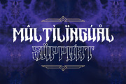 Westa Gothic - Blackletter Font, a Blackletter Font by Nirmana Visual (Thumbnail 10 of 11)