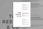 Clean & Simple Food Menu + Update, a Flyer Template by The Good Store (Thumbnail 7 of 11)