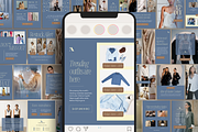 Butter Yellow & Blue Fashion IG Post, a Social Media Template by Creatif Foundry (Thumbnail 5 of 8)