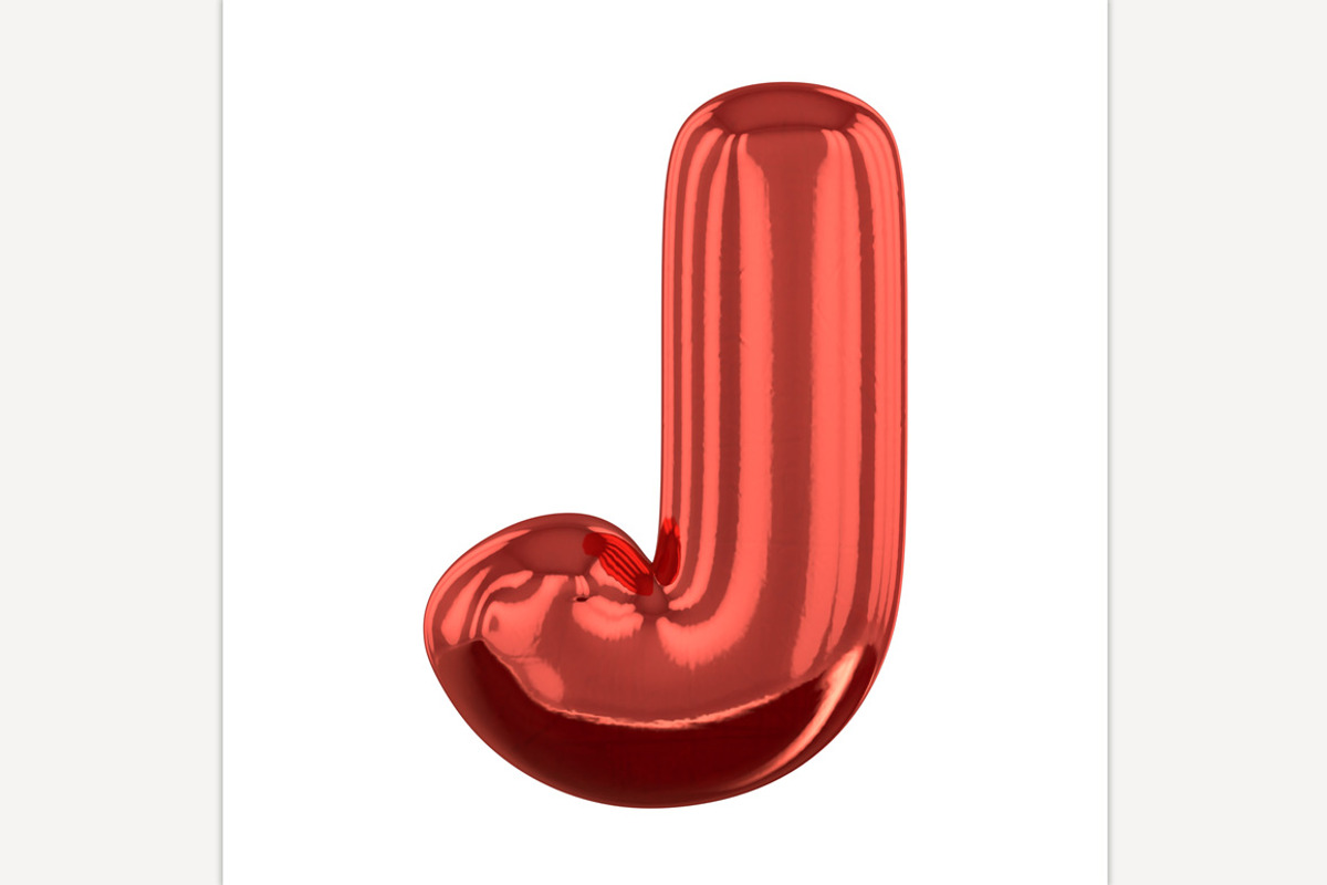 Inflatable letters, an Object Graphic by 3D Graphics Shop
