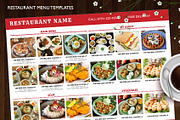 Food menu-id24, a Stationery Template by AIW SOLUTIONS (Thumbnail 1 of 5)