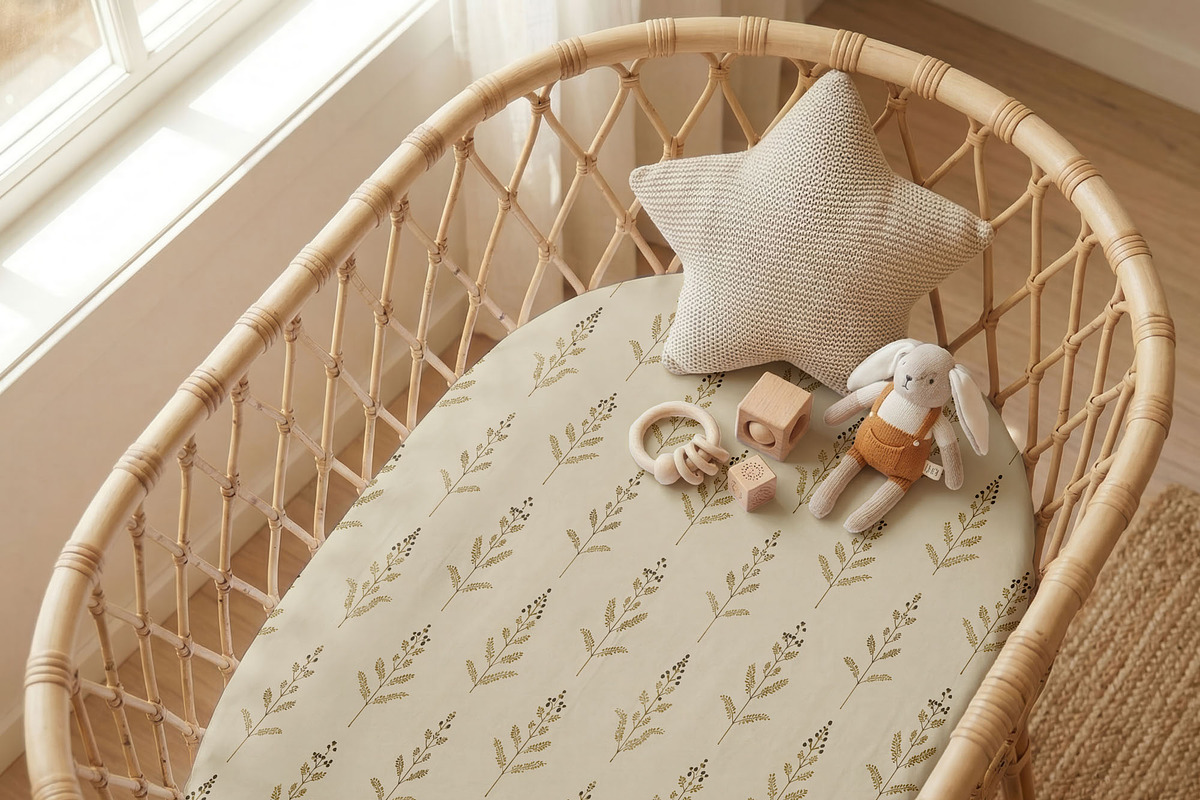 Baby Crib Sheet Mockup Boho PSD, a Household Mockup by 1001 mockups (Photo 11 of 11)