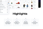 Runstore E-commerce UI Kit, an UI Kit Template by Singlayn (Thumbnail 8 of 8)