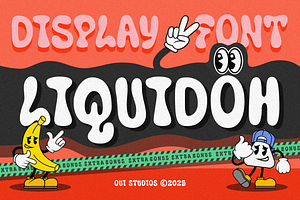 Liquidoh Playful Retro Font