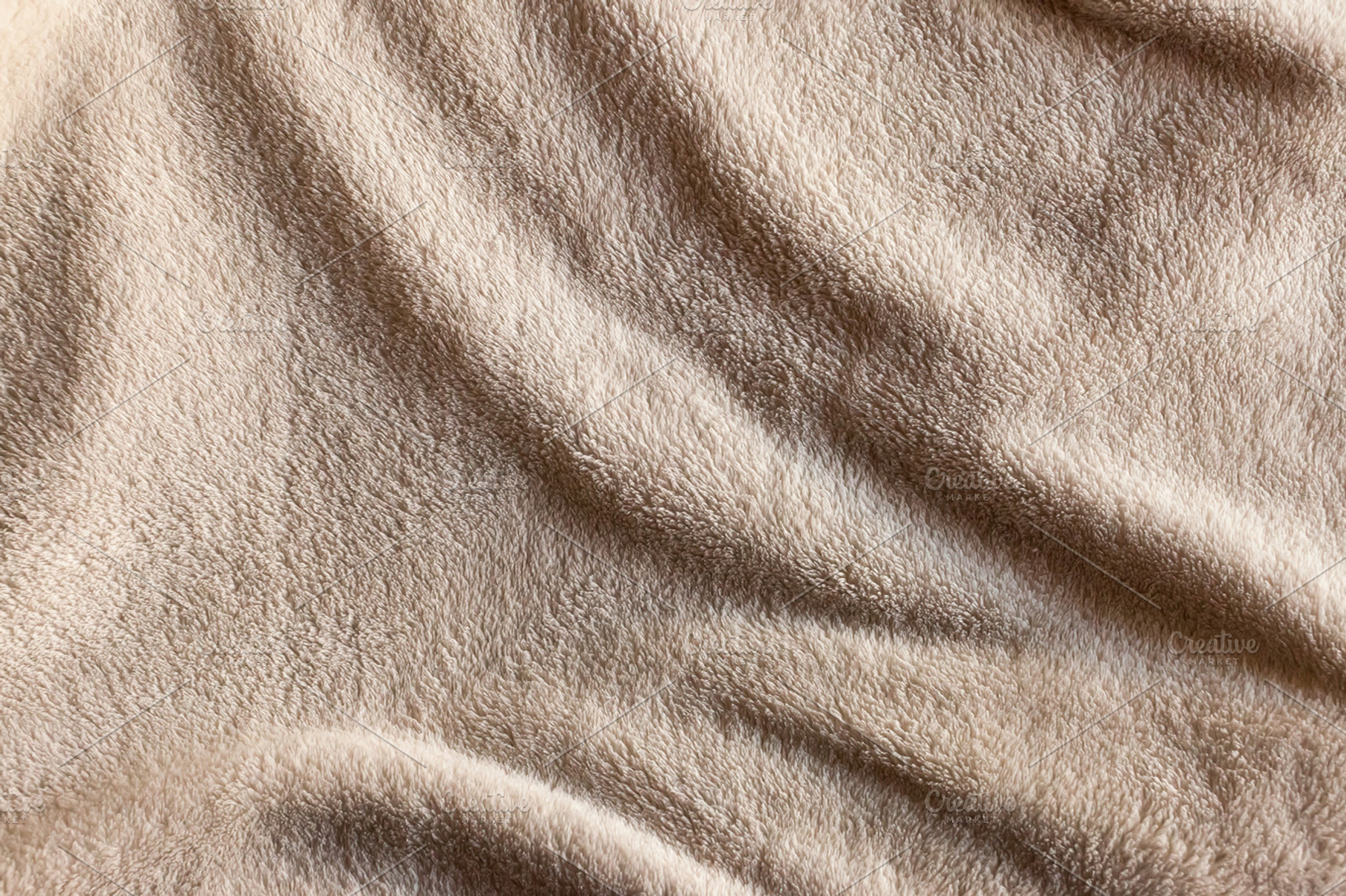 Wrinkled Fuzzy Blanket