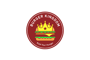 Burger Logo Design Modern Brand, a Branding & Logo Template by Megafox Studio