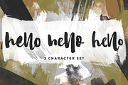Camilla - 3 Textured Set Brush, a Script Font by Typehand Studio (Thumbnail 4 of 7)
