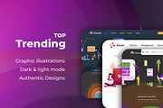Nirwana HTML Landing Page Collection, a HTML Template by UInstrument (Thumbnail 3 of 19)