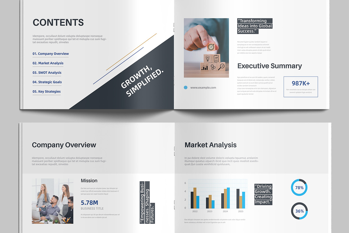 Creative Company Profile Brochure preview 3