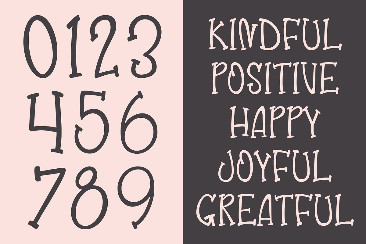 Blaniess Cute Display Font, a Handwritten Font by Maulana Creative (Photo 2 of 7)