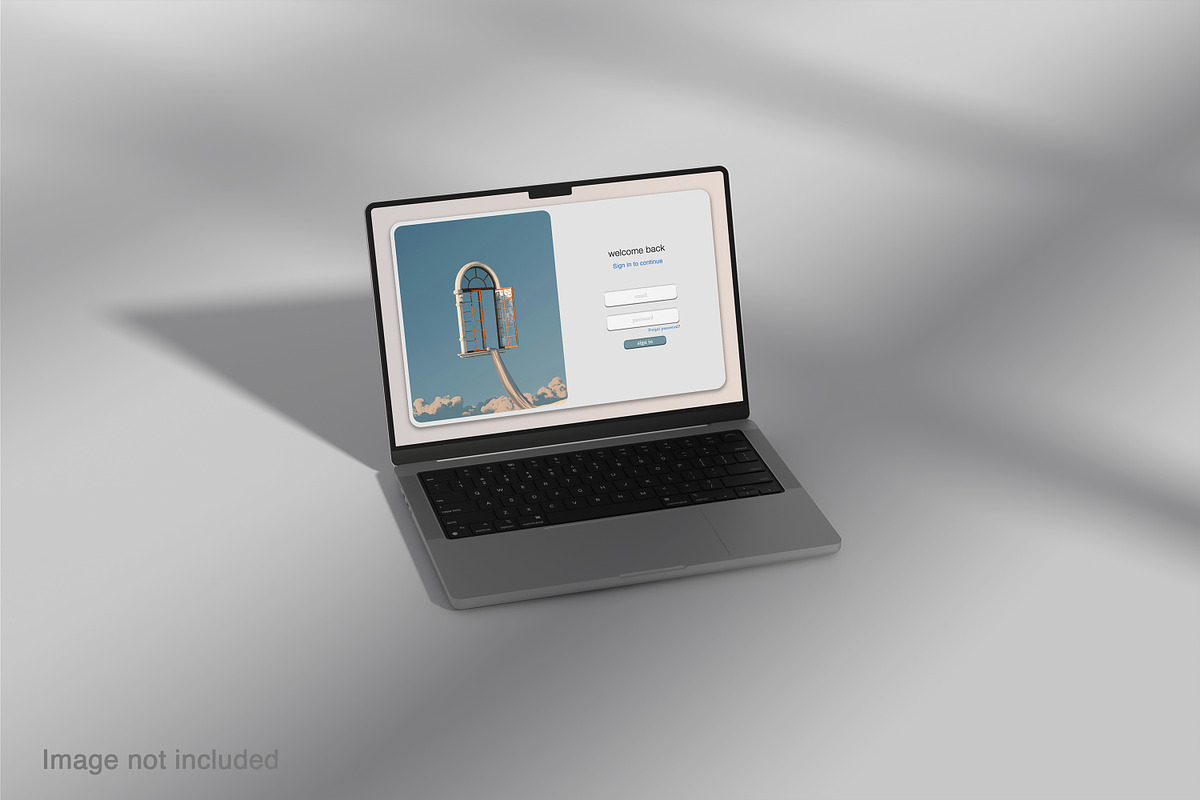 Macbook Mockup Set | 25 PSD files, a Mac Mockup by rahmatmoscae (Photo 19 of 26)