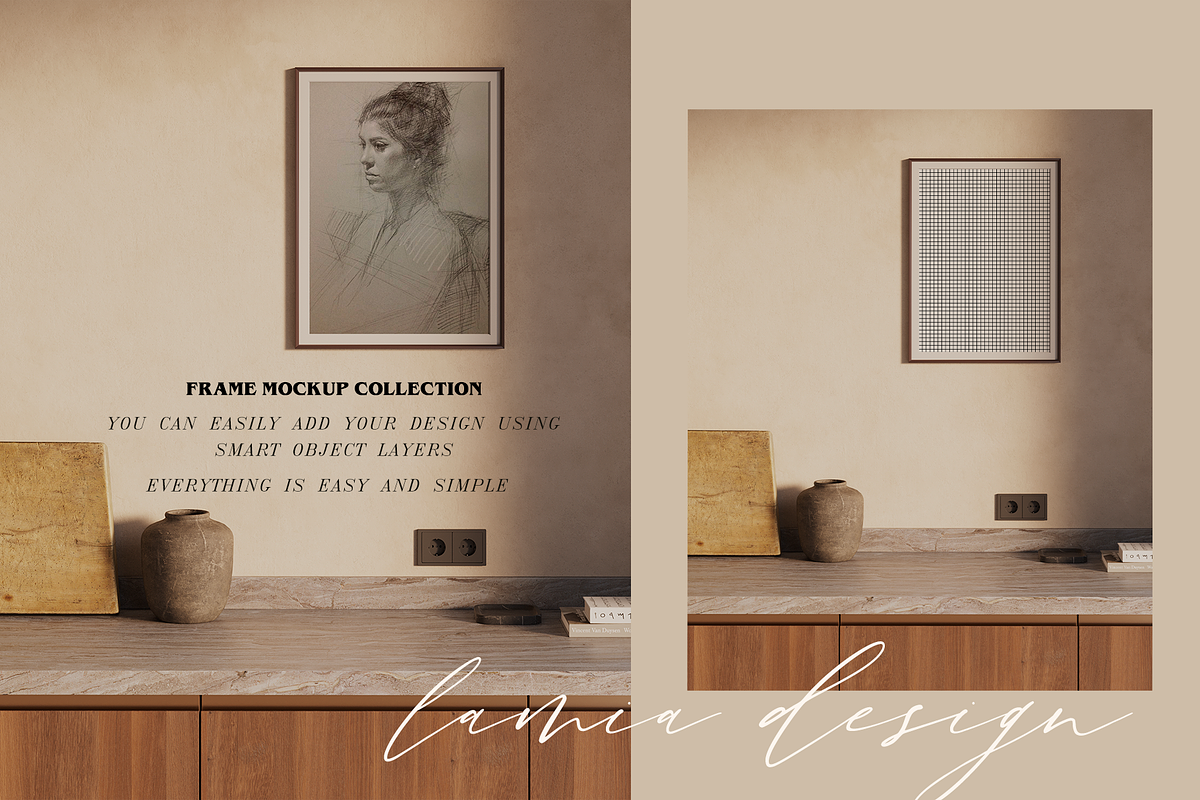 NAPLES Interior & Frame Mock-up, a Household Mockup by LAMIA DESIGN (Photo 3 of 16)