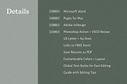 Resume with Picture / CV with Photo, a Resume Template by More Profesh (Thumbnail 7 of 8)
