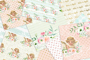 ANGEL DIGITAL PAPER PACK, a Pattern Graphic by rusticmelody (Thumbnail 2 of 2)