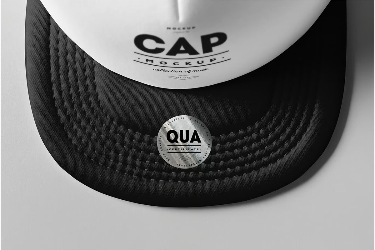 Cap Mock-up, a Hat Mockup by zippypixelstudio (Photo 6 of 6)