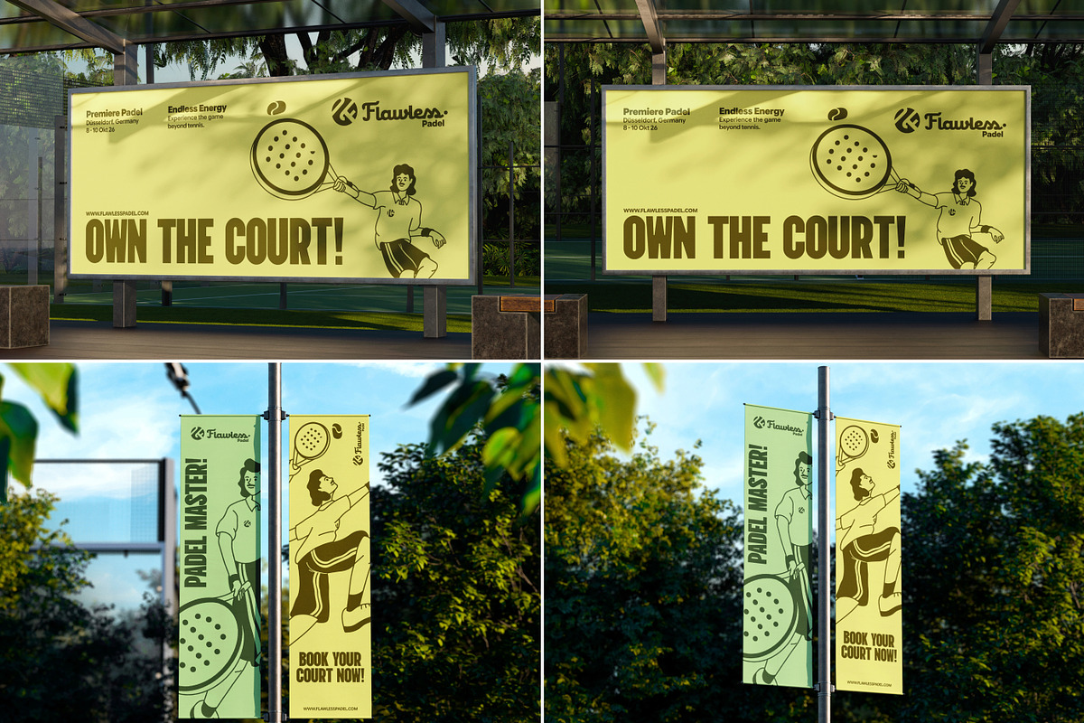 39 Padel Sports Event Mockup Bundle, an Advertising Mockup by Vitora Mockup (Photo 8 of 12)