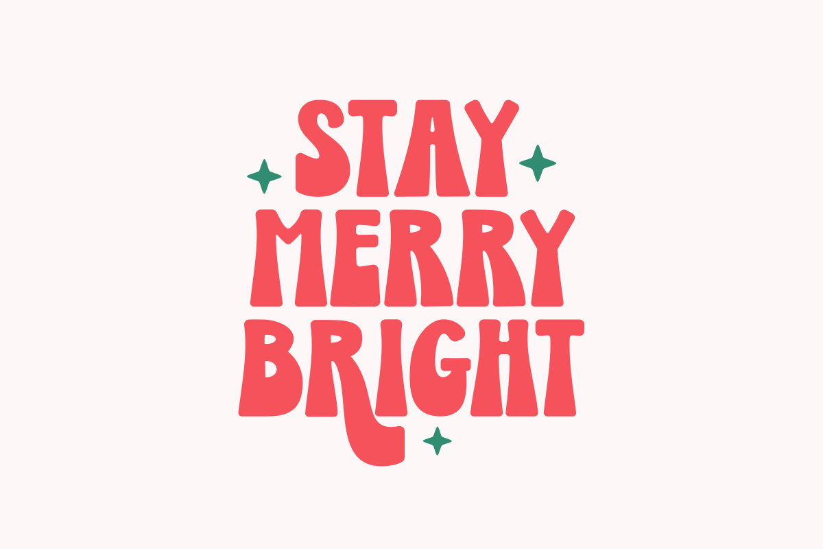 Funky Merry - Retro Display Typeface, a Sans Serif Font by SaktiAvellin (Photo 2 of 8)
