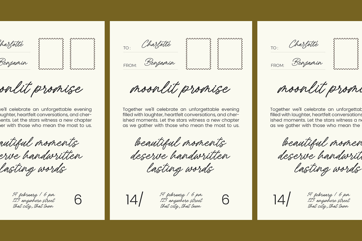 Arabella Rentharis Elegant Script, a Script Font by Letterena Studios Script (Photo 3 of 10)