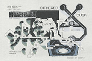 Dithered Dusk Graphic Collection, an Object Graphic by Vanzyst (Thumbnail 4 of 9)