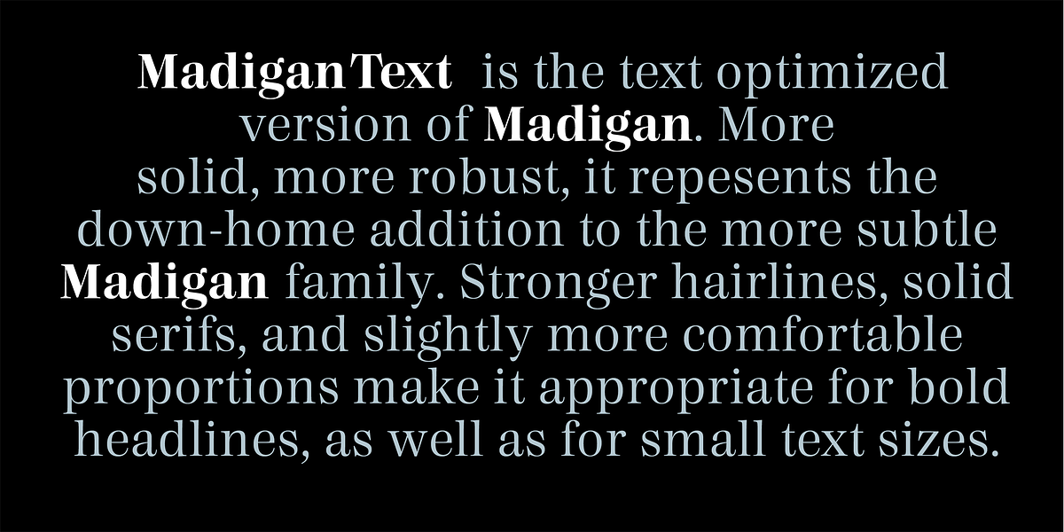 Madigan Text, a Serif Font by Hoftype (Photo 4 of 11)