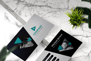 Singer Business Card Design