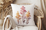 Ironweed Flower Watercolor Clipart, an Illustration by RobertsArt (Thumbnail 4 of 8)