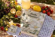 Rustic Picnic Book Cover Mockup PA-P, a Books & Magazine Mockup by Callistemon Creative (Thumbnail 4 of 8)
