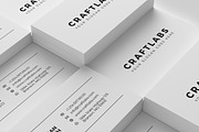Simple Minimal Business Card - 52, a Business Card Template by ND Design (Thumbnail 3 of 7)
