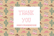 Country Girl clipart & paper set, an Illustration by Poppymoondesign (Thumbnail 5 of 5)