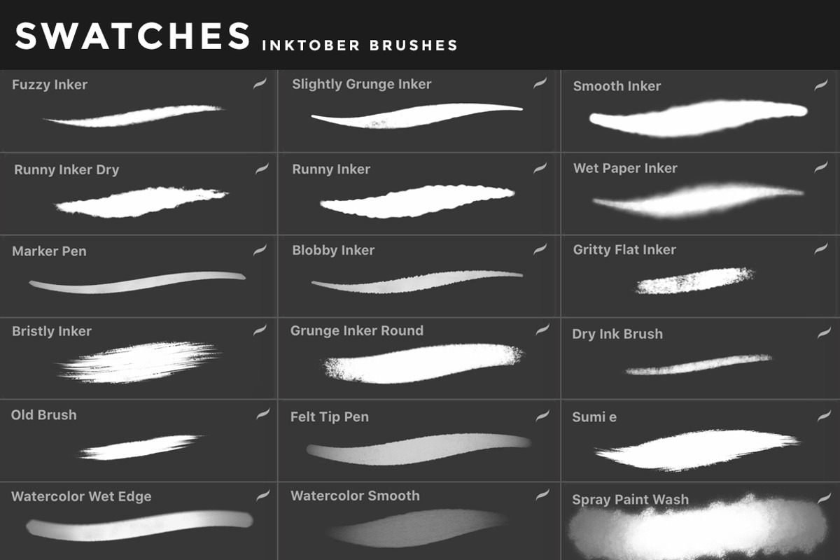 Procreate Brushes Bundle, a Brush Add-On by MiksKS (Photo 36 of 61)