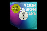 Vinyl Record Mockup, a Packaging Mockup by BULBFISH (Thumbnail 6 of 10)