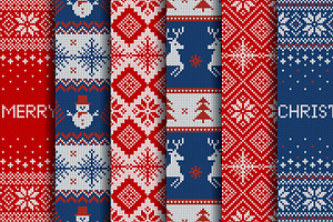 Knitted Christmas Patterns