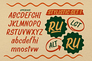 Kanoz Brush Font, a Handwritten Font by alit design (Thumbnail 8 of 17)