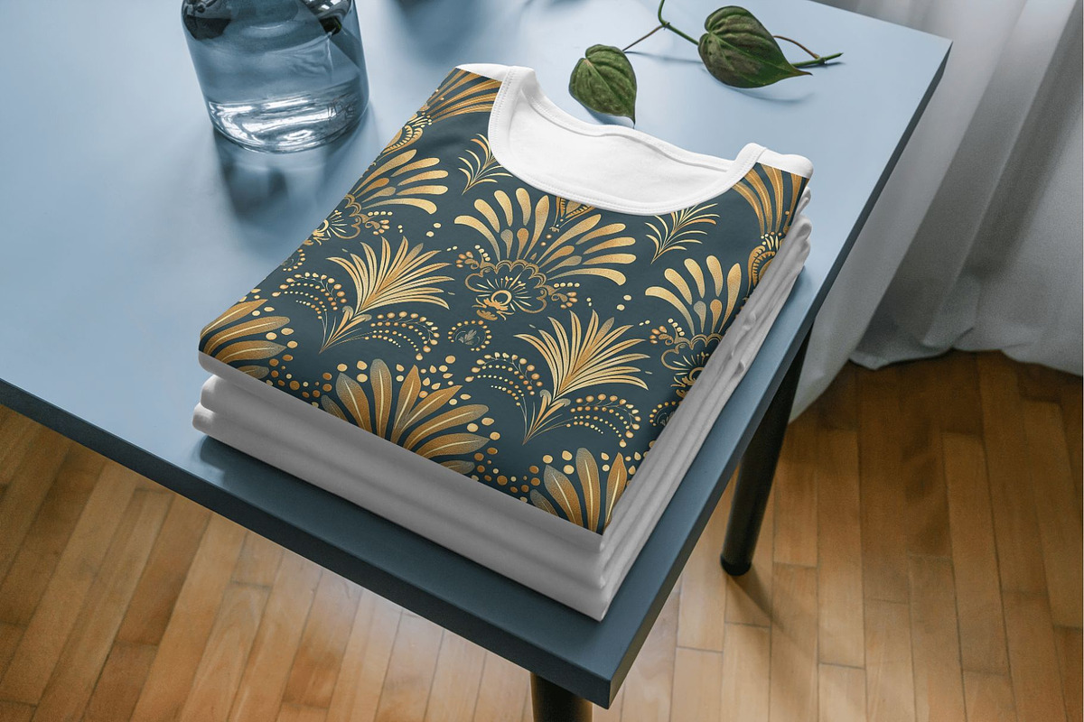 12 Lydia's Art Deco Seamless Pattern, a Pattern Graphic by Inknfolly (Photo 4 of 7)