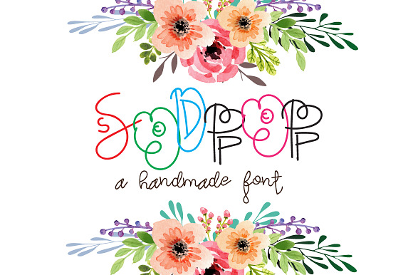 Sodpop Font preview 3