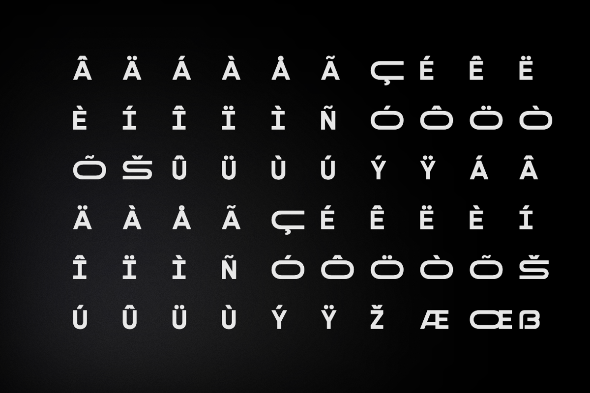 Xorien - Futuristic Display Font, a Sans Serif Font by Webhance Studio (Photo 5 of 10)