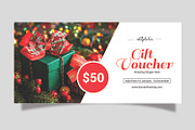 New Year Gift Voucher template-V06, a Stationery Template by Template Shop (Thumbnail 2 of 4)