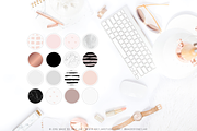 Instagram Highlight Covers-Rose Gold, a Social Media Template by Inky Jar Design Studio (Thumbnail 2 of 2)