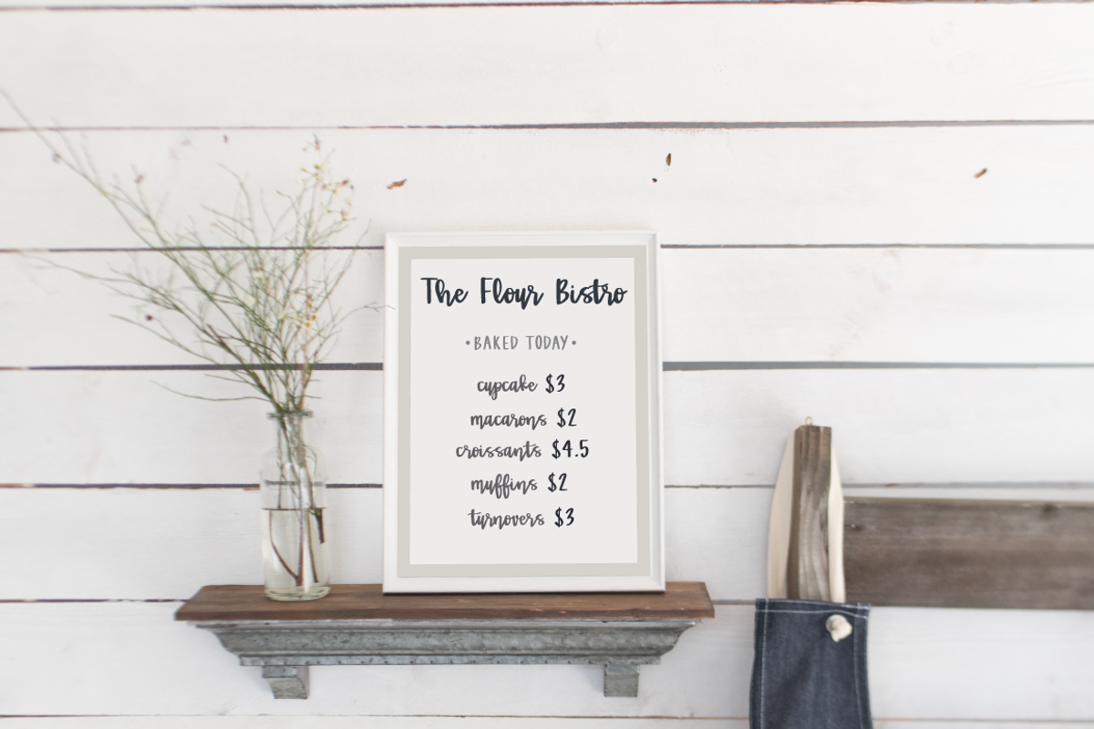 Farmhouse Dreams Script, a Script Font by Cate Shaner (Photo 6 of 8)