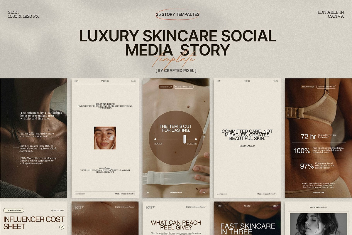 Aesthetic Skincare Social Bundle